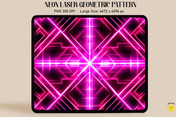 Download Neon Vibrant Pink Laser Pattern - Laser pattern Collection