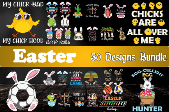 Download Easter Bundle SVG Part 1 30 Designs - Premium Bundle